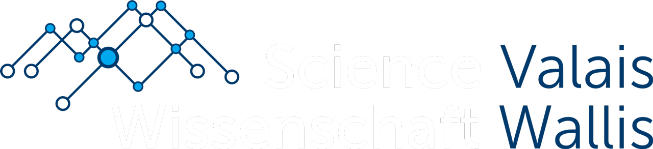Logo Science Valais, Wissenschaft Wallis